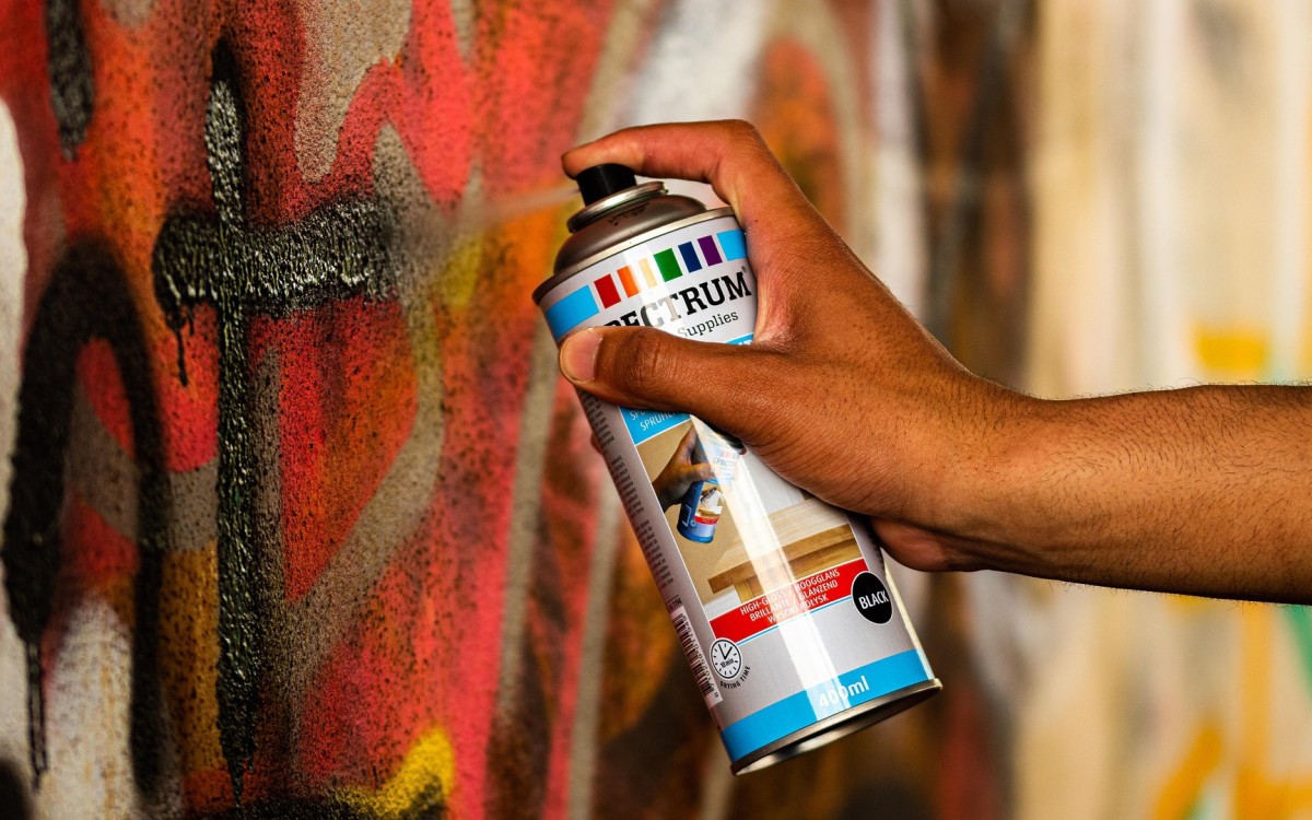 Schüler zeigen Graffitiarbeiten im Mehrgenerationenhaus in Eltville